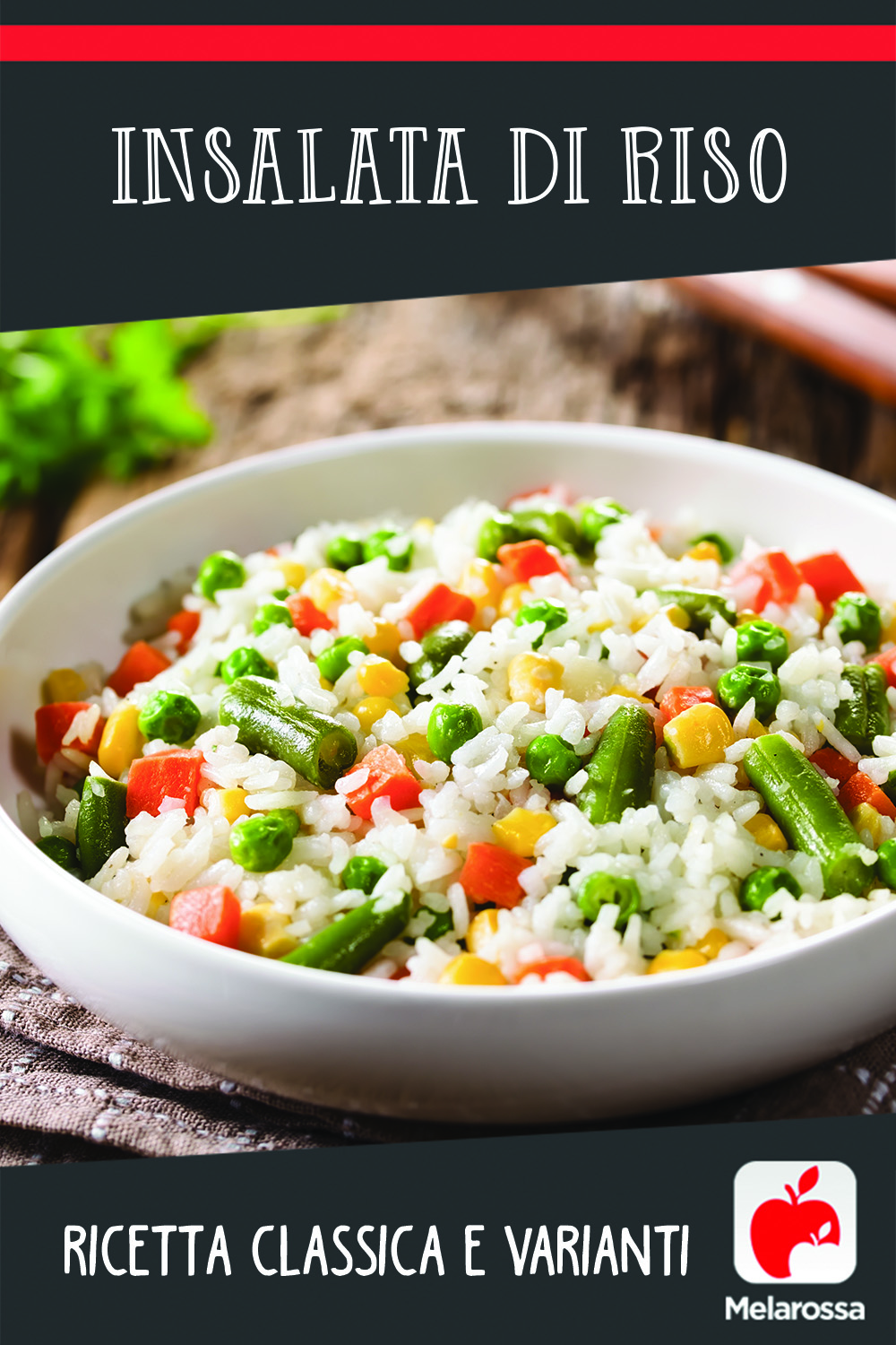 Insalata di riso Pinterest