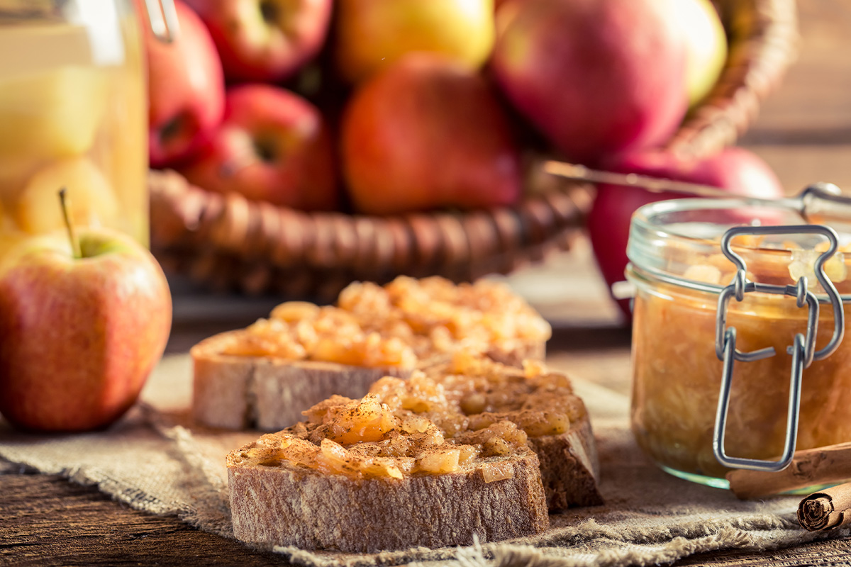 marmellata di mele: perfetta sul pane