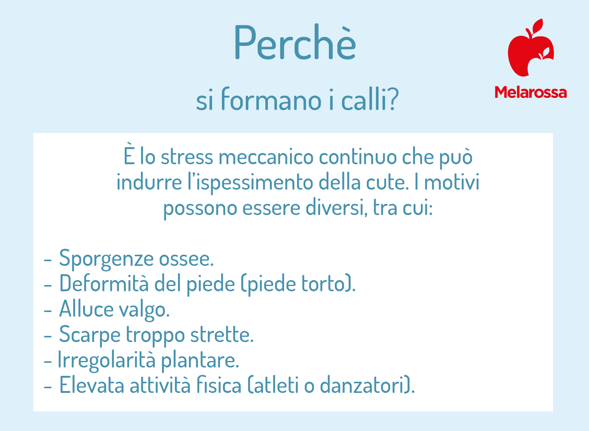 occhio di pernice: perché si formano i calli 