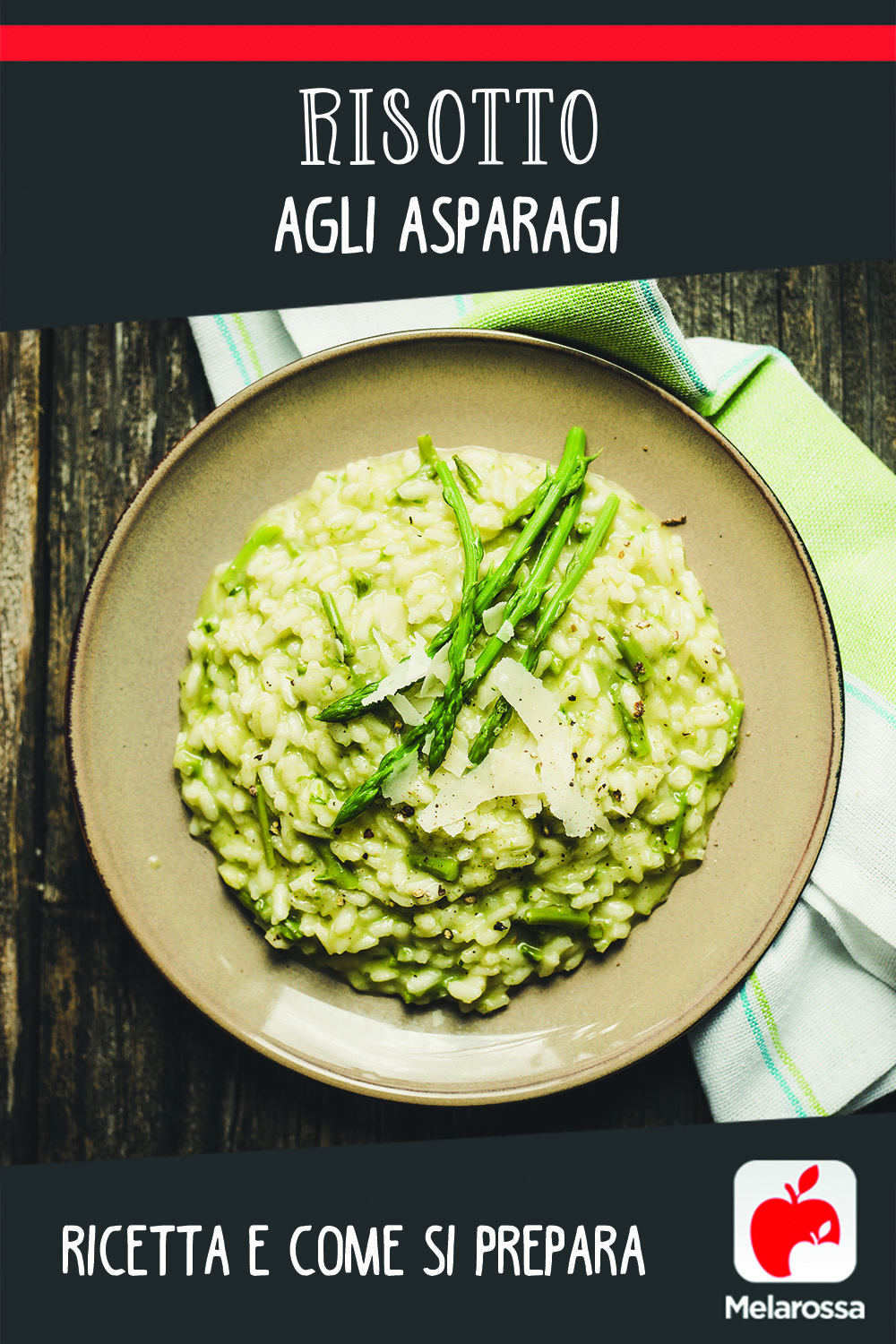 Risotto agli asparagi: Pinterest