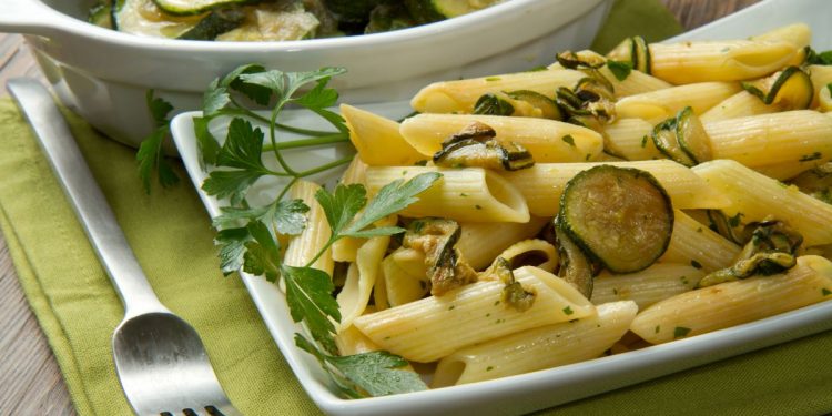 Pasta con zucchine