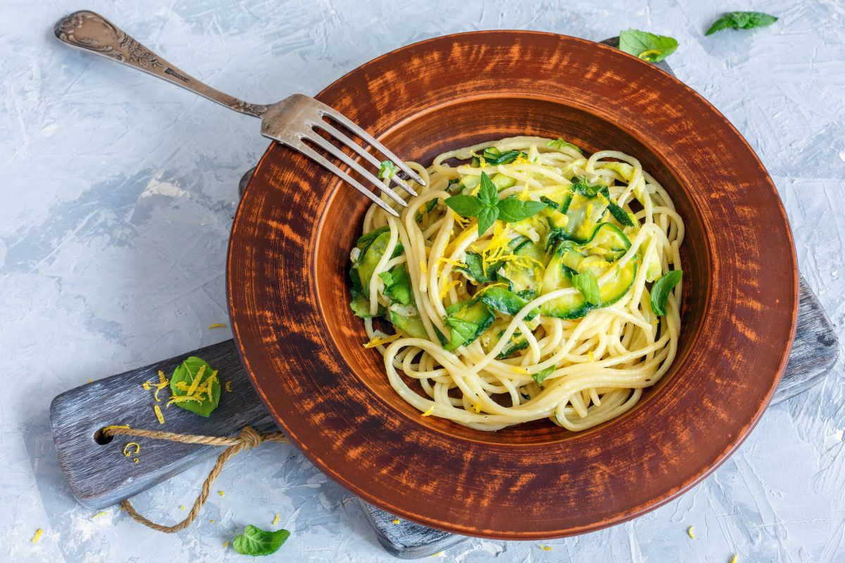 pasta con zucchine