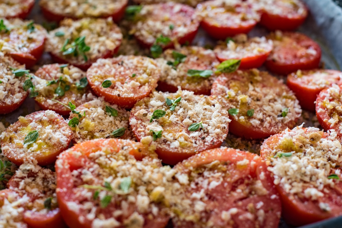 pomodori gratinati: la ricetta