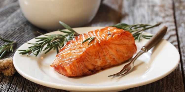 Salmone in padella