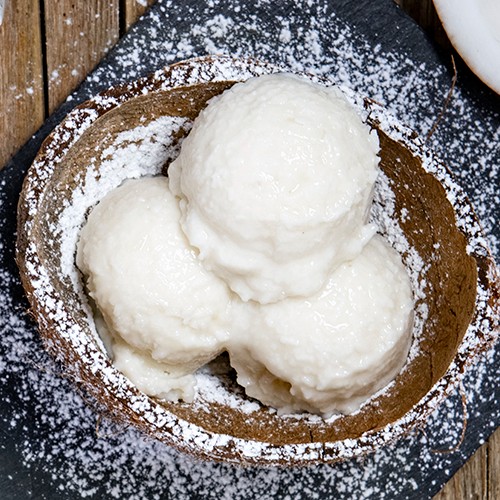 gelato al cocco senza lattosio: la ricetta