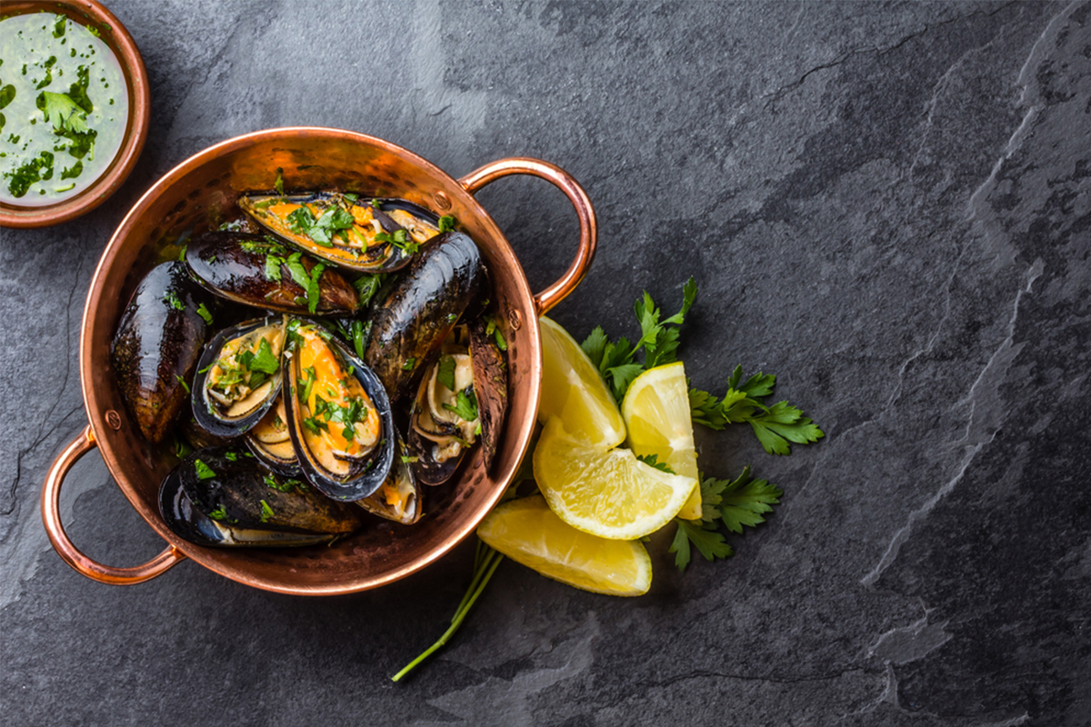 Alimenti con meno di 120 calorie: cozze