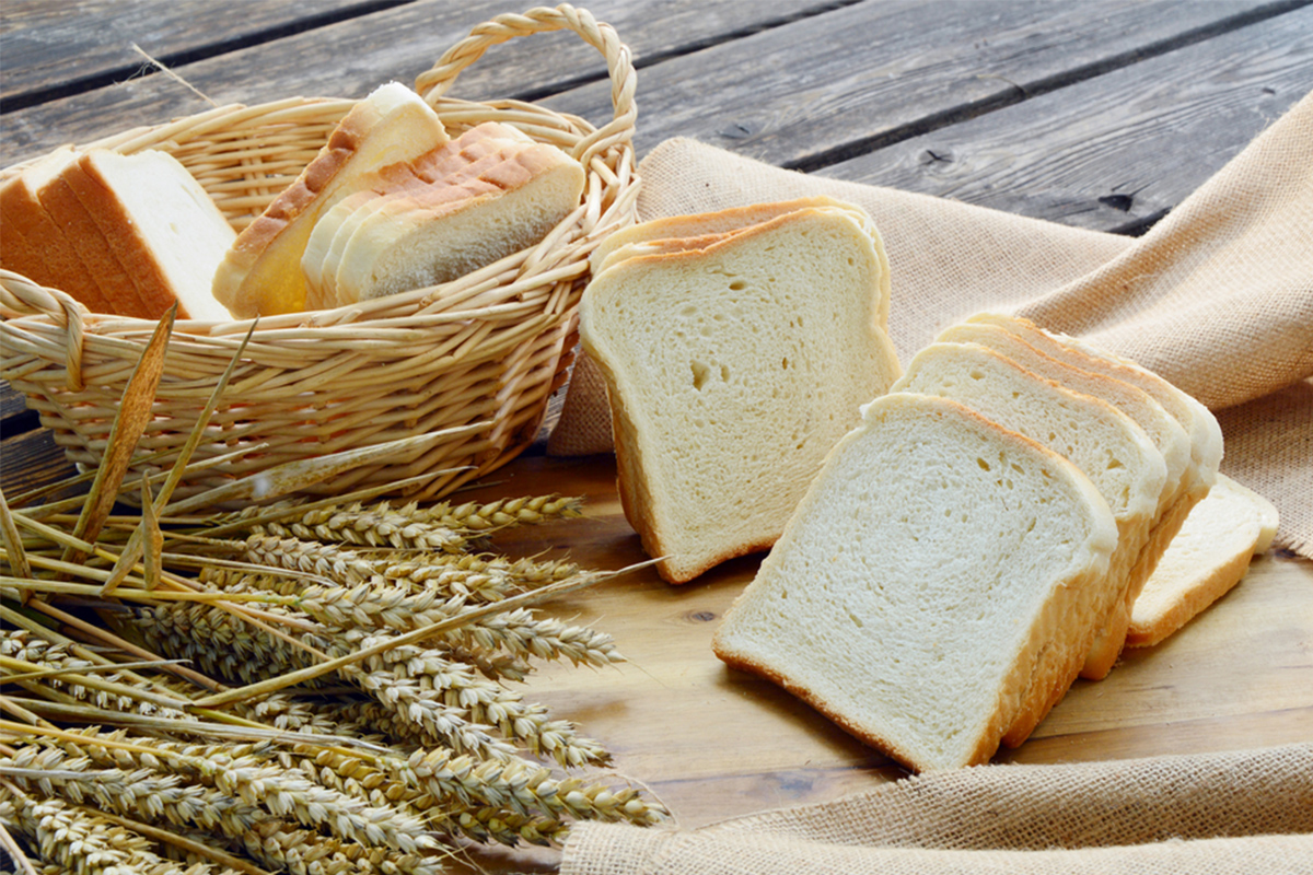 Alimenti con meno di 120 calorie: pane bianco
