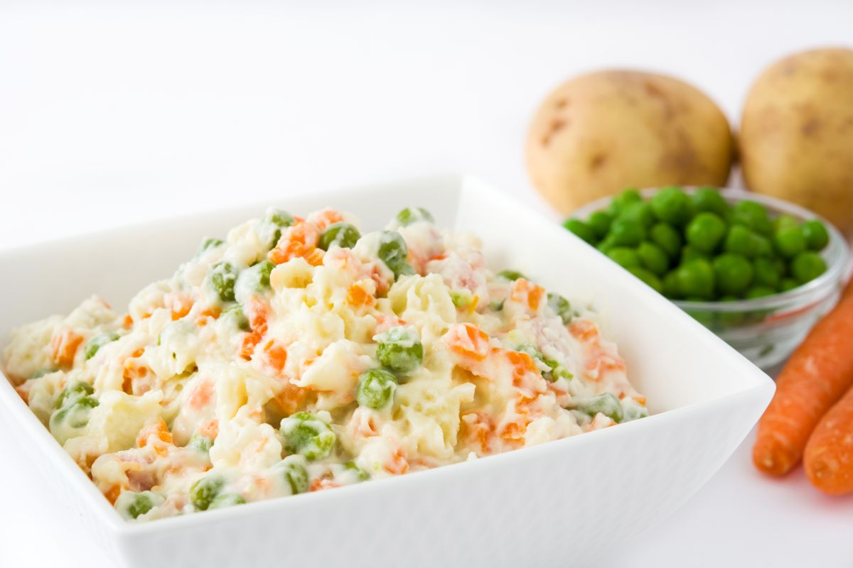 Insalata russa: preparala con il Bimby