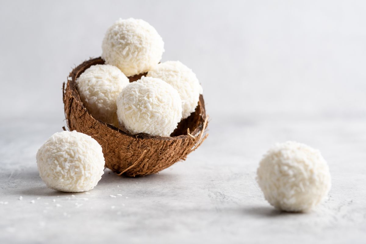 palline di cocco senza glutine