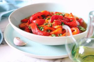 Peperoni al forno, un contorno leggero, gustoso e facilissimo
