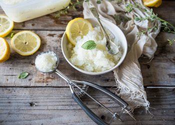 granita al limone