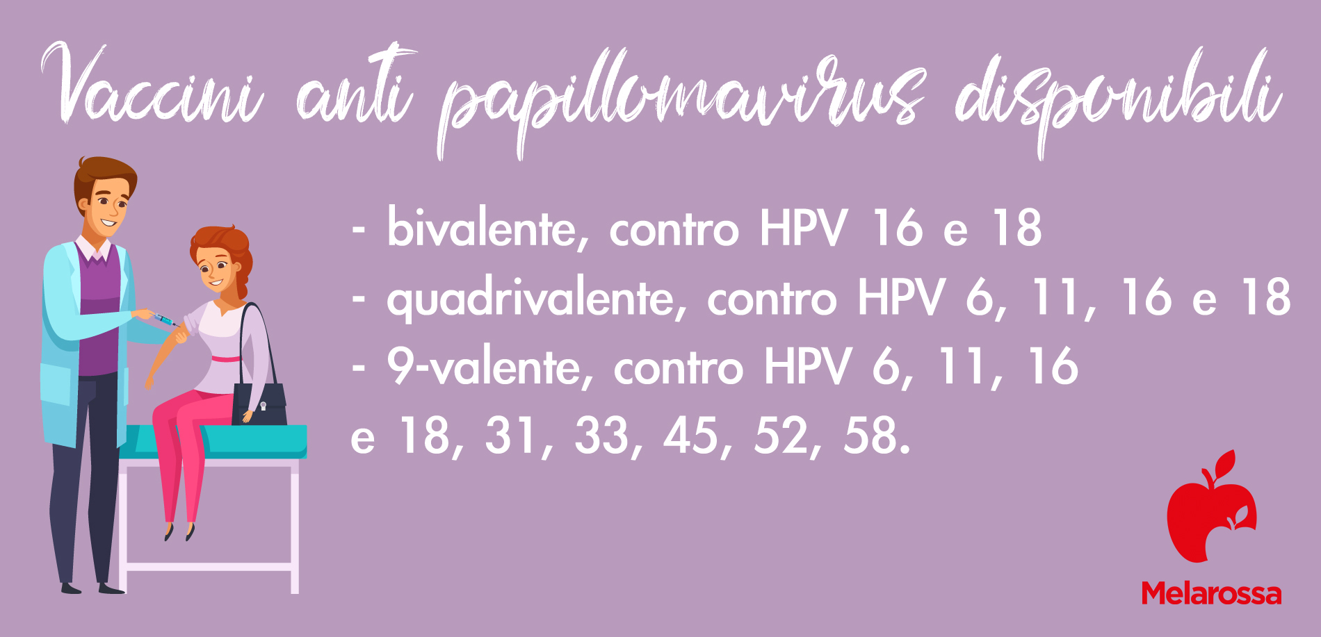 MST, papilloma virus vaccini