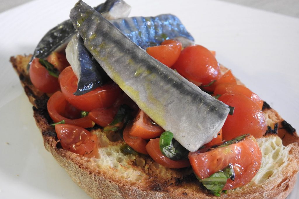 bruschetta pesce argentario