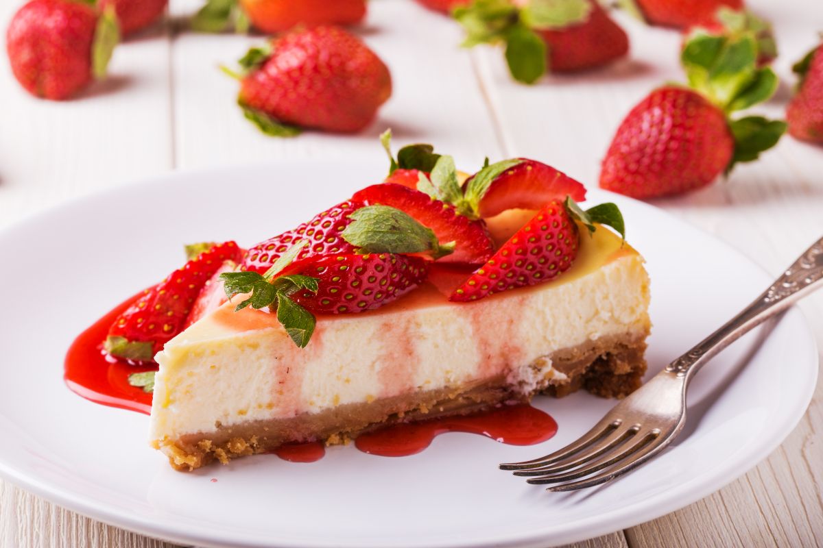 cheesecake alle fragole