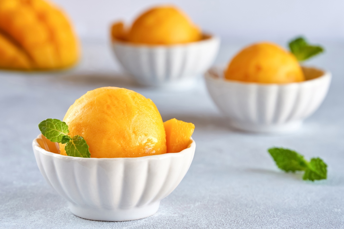gelato al mango 