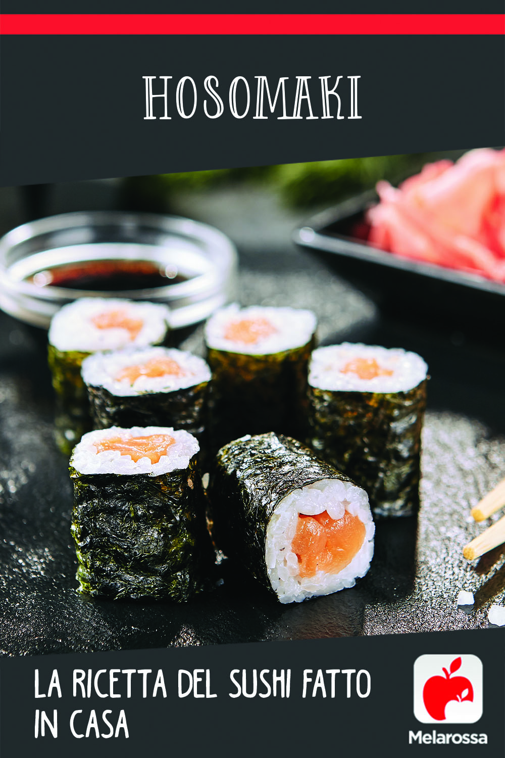 hosomaki sushi: ricetta