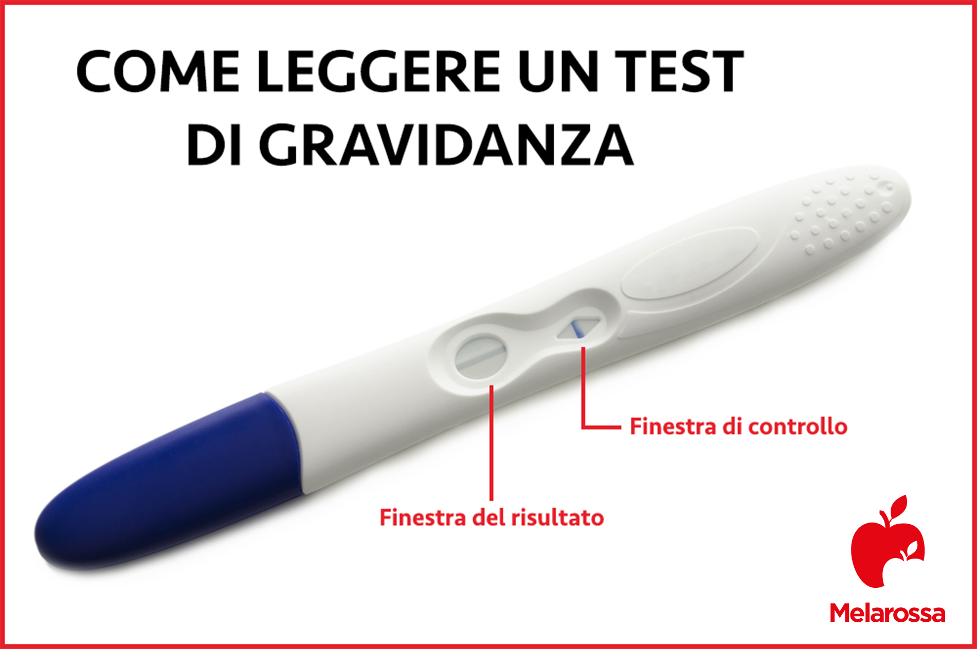 come leggere il test di gravidanza