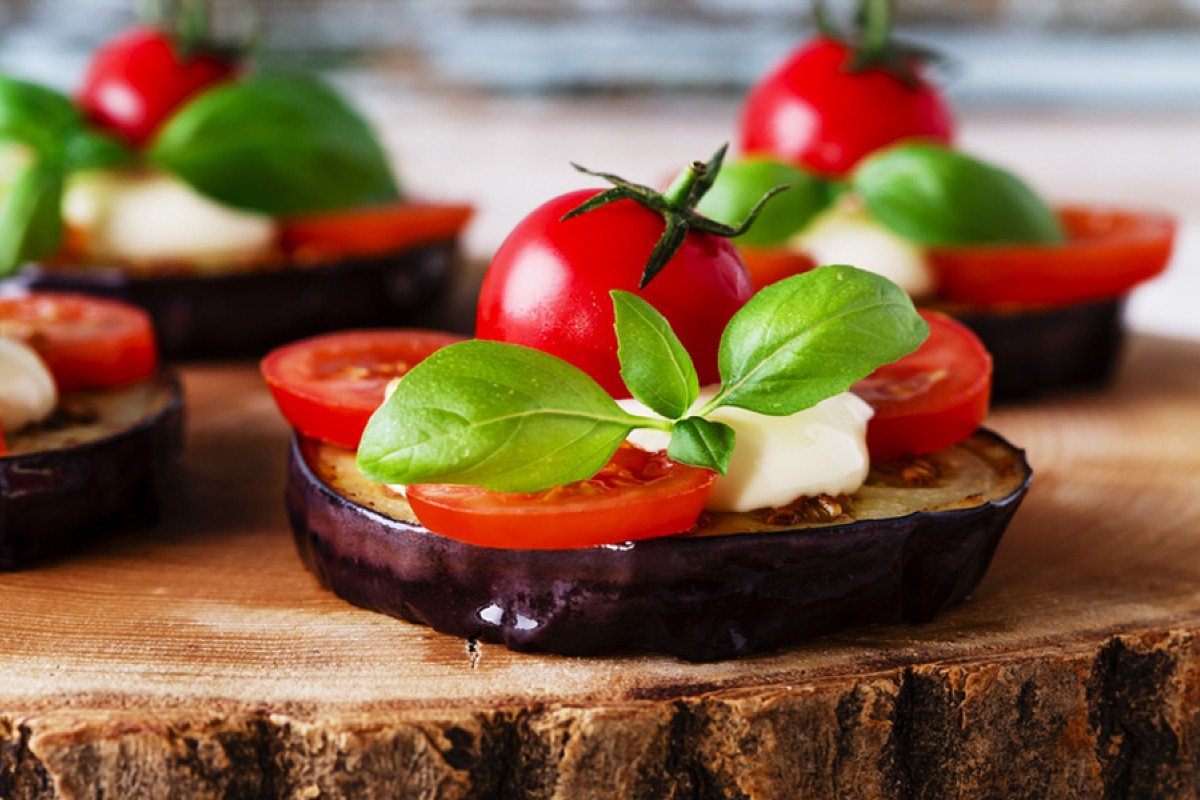 bruschette di melanzane