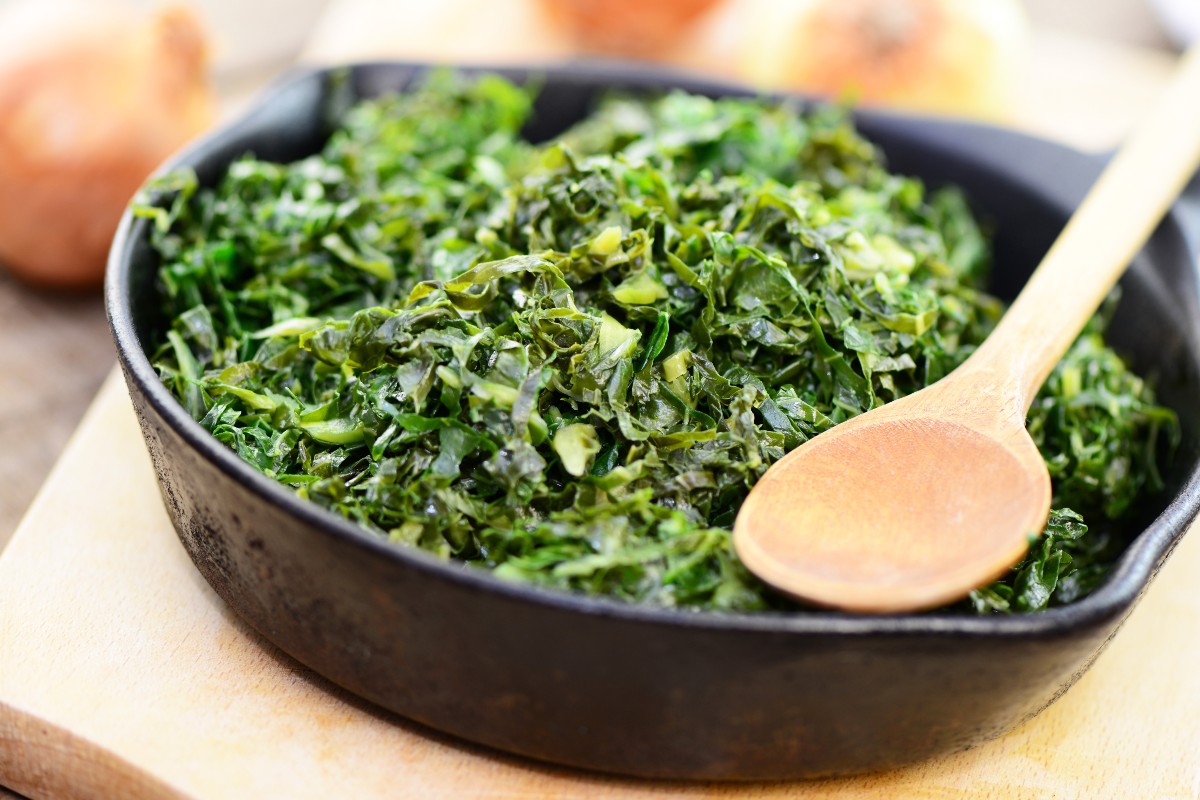 cavolo nero in padella