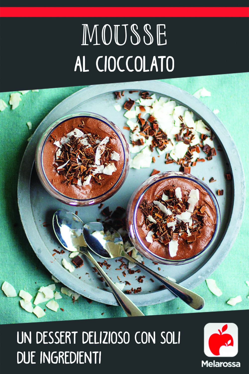 Mousse al cioccolato: un dessert delizioso con due ingredienti