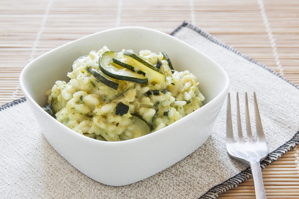 ricetta del risotto con zucchine