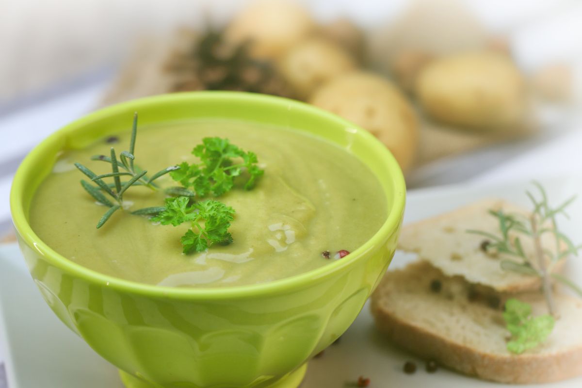 vellutata di zucchine