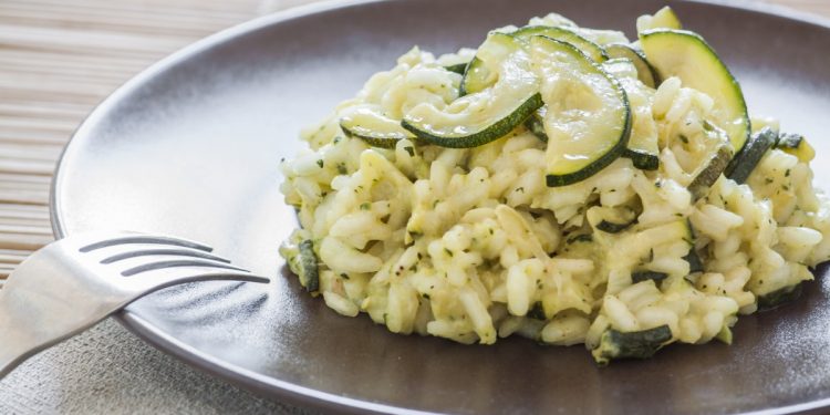 risotto con zucchine