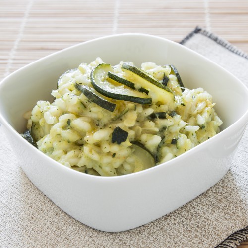 risotto con zucchine ricetta