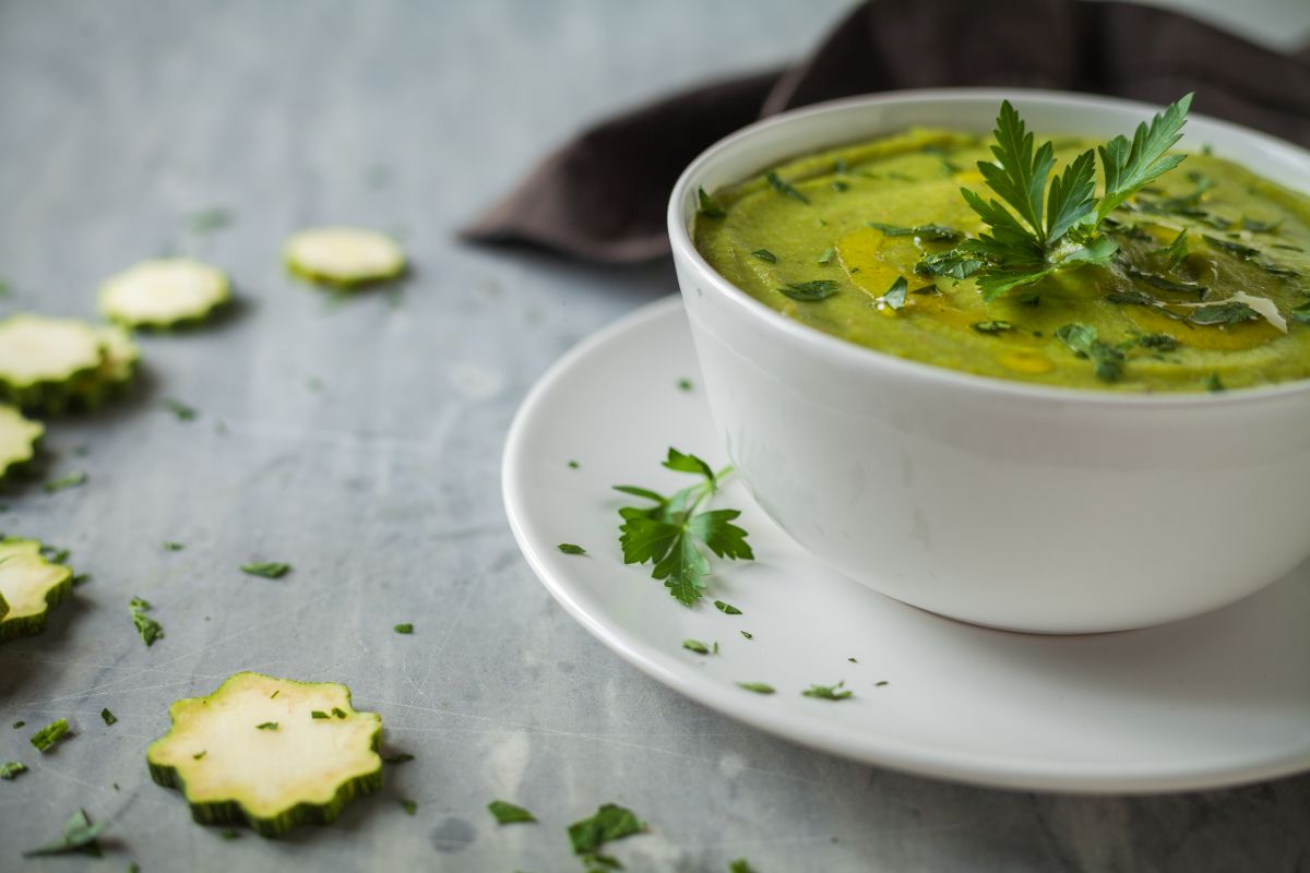 vellutata di zucchine