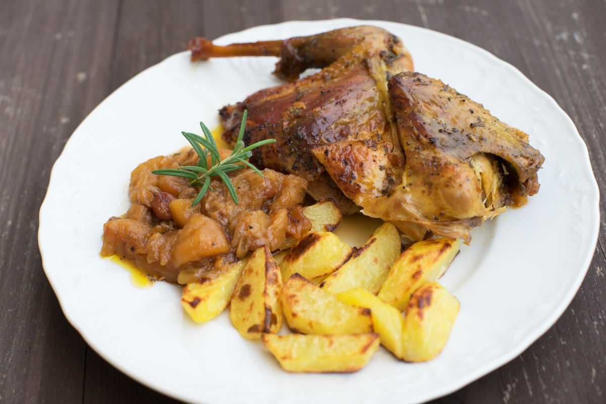 ricetta faraona al forno
