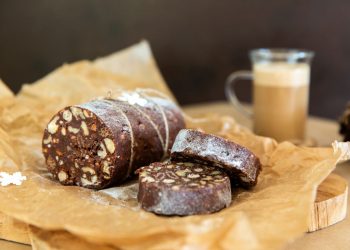 Salame di cioccolato, facilissimo e goloso