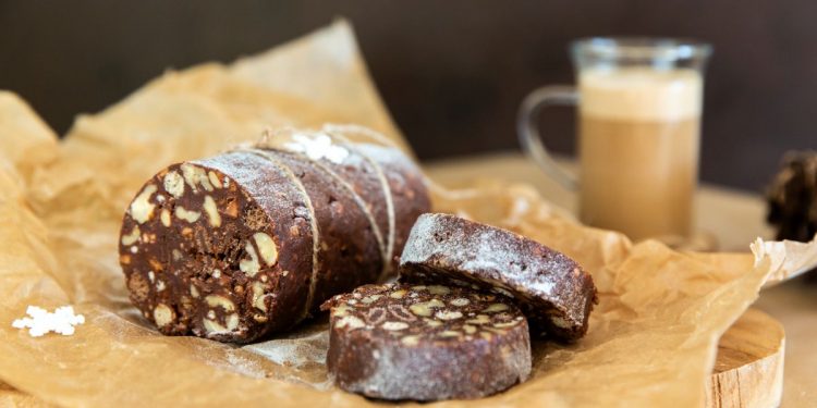 Salame di cioccolato, facilissimo e goloso