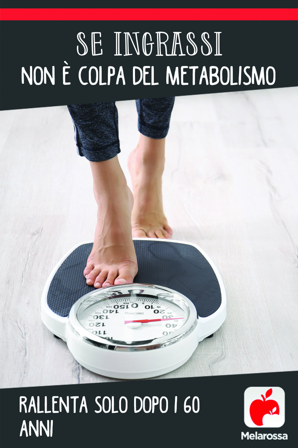 Se ingrassi non è colpa del metabolismo: rallenta solo dopo i 60 anni