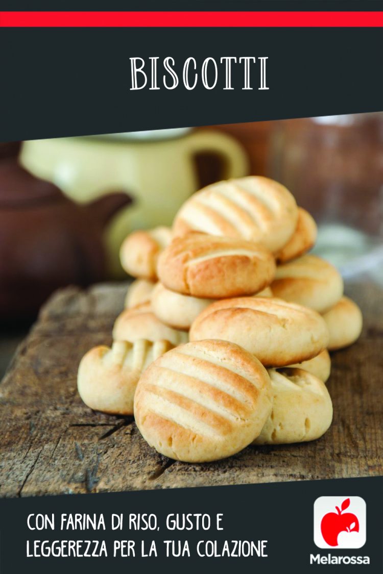 Biscotti con farina di riso: la ricetta perfetta senza glutine - Melarossa