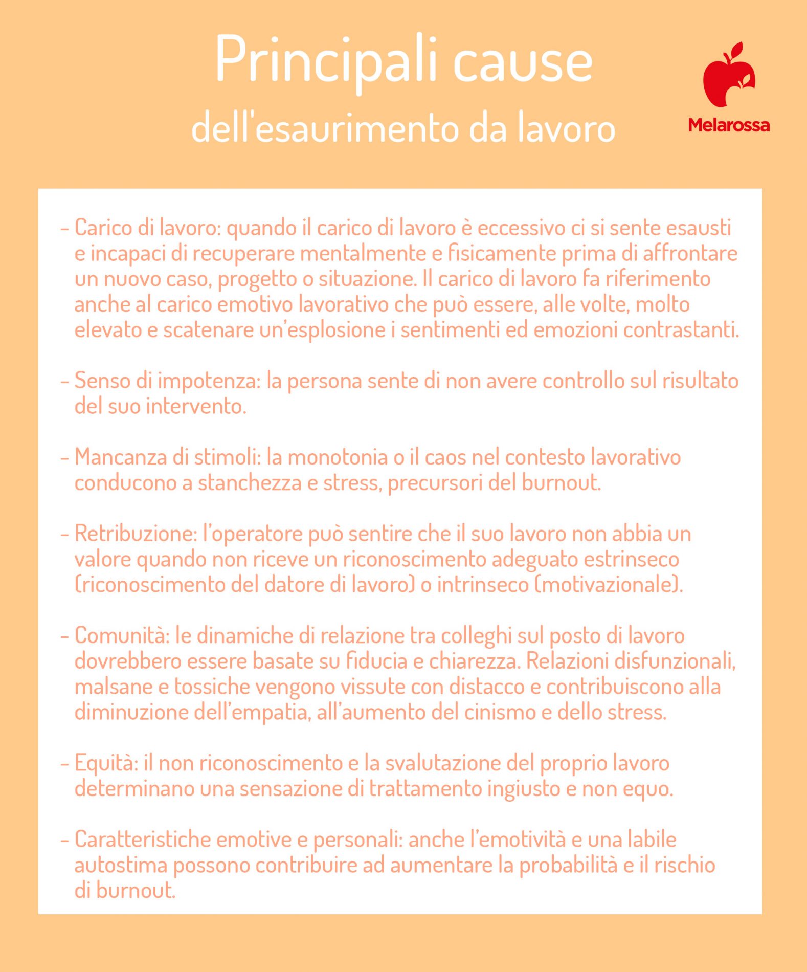sindrome da burnout: cause