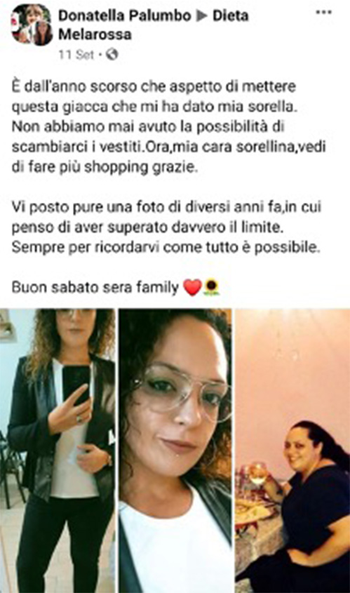 Donatella testimonial