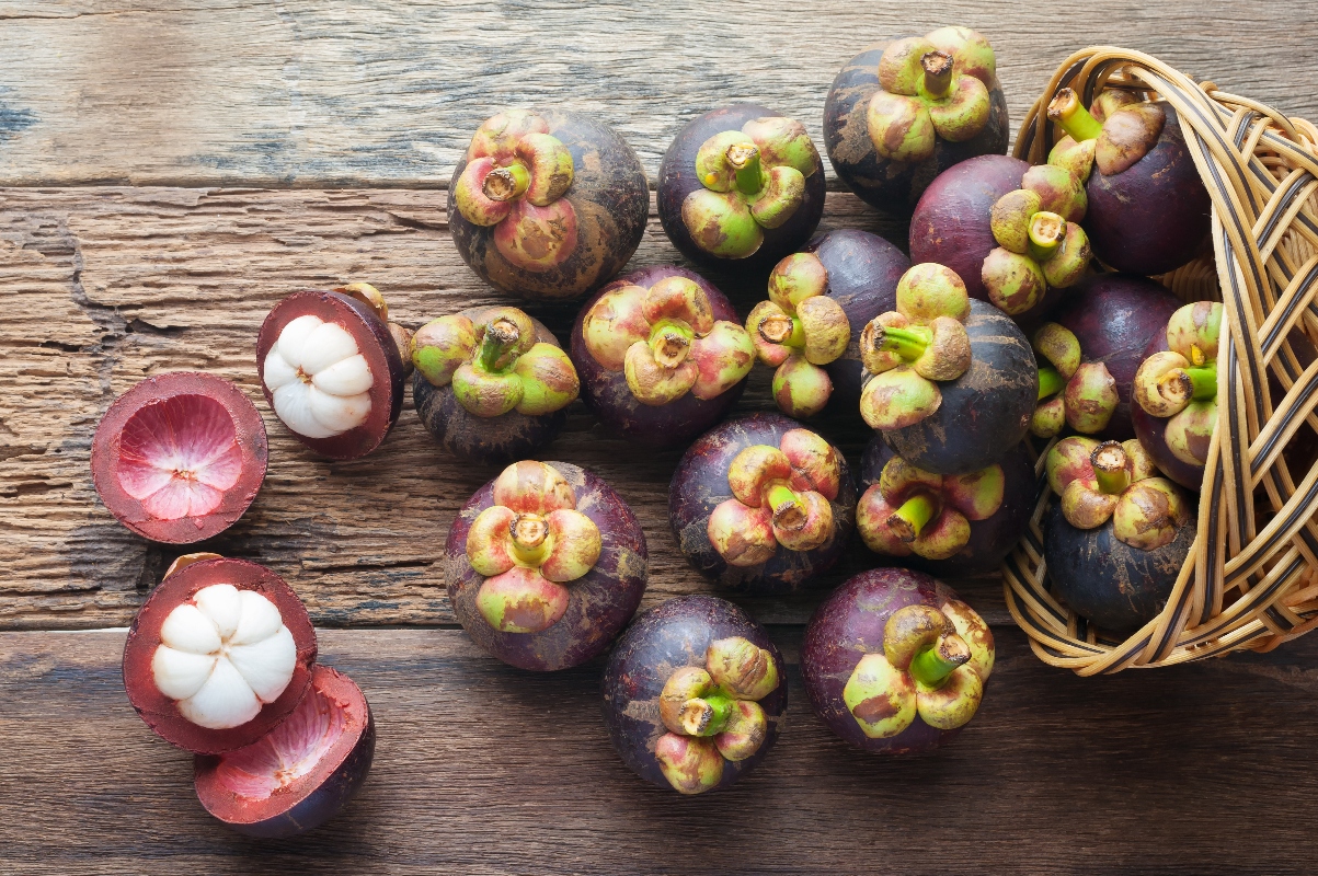mangoustan : fruits exotiques