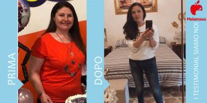 Sandra -25kg con Melarossa: “La dieta migliore che può esistere al mondo!”