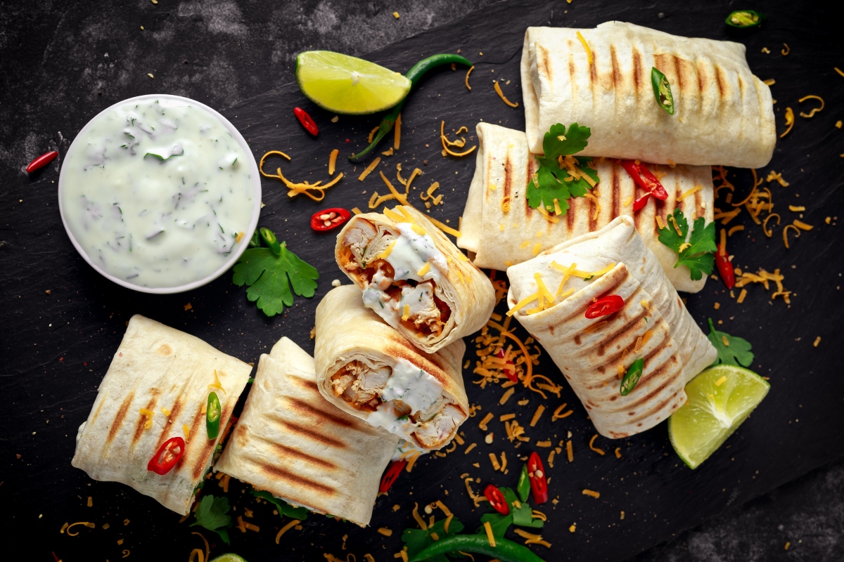 chicken wrap