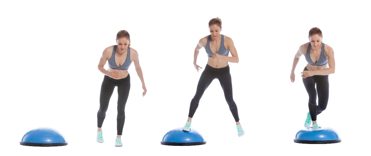 circuito cardio con il bosu