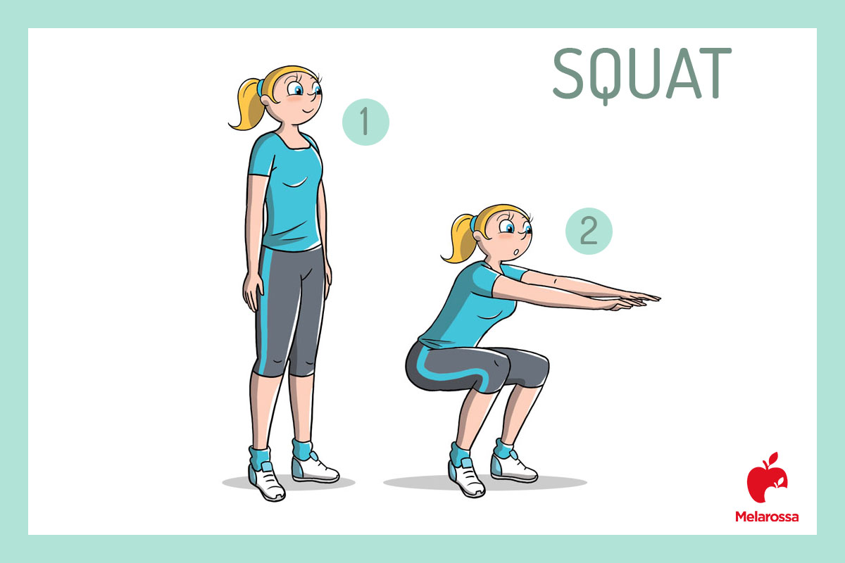 tabata, squat 