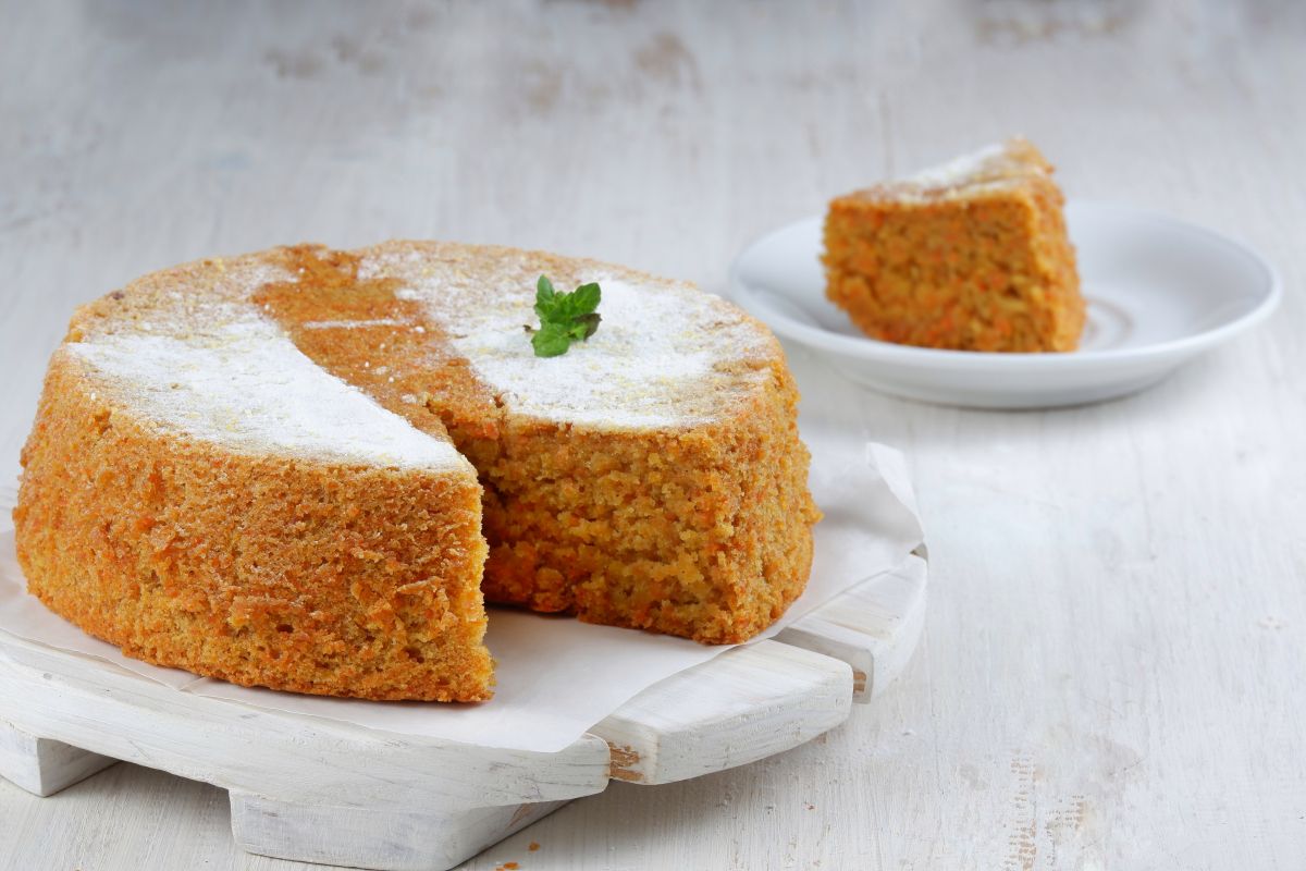 torta di carote