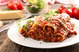 Cannelloni di carne: ricetta sana al forno