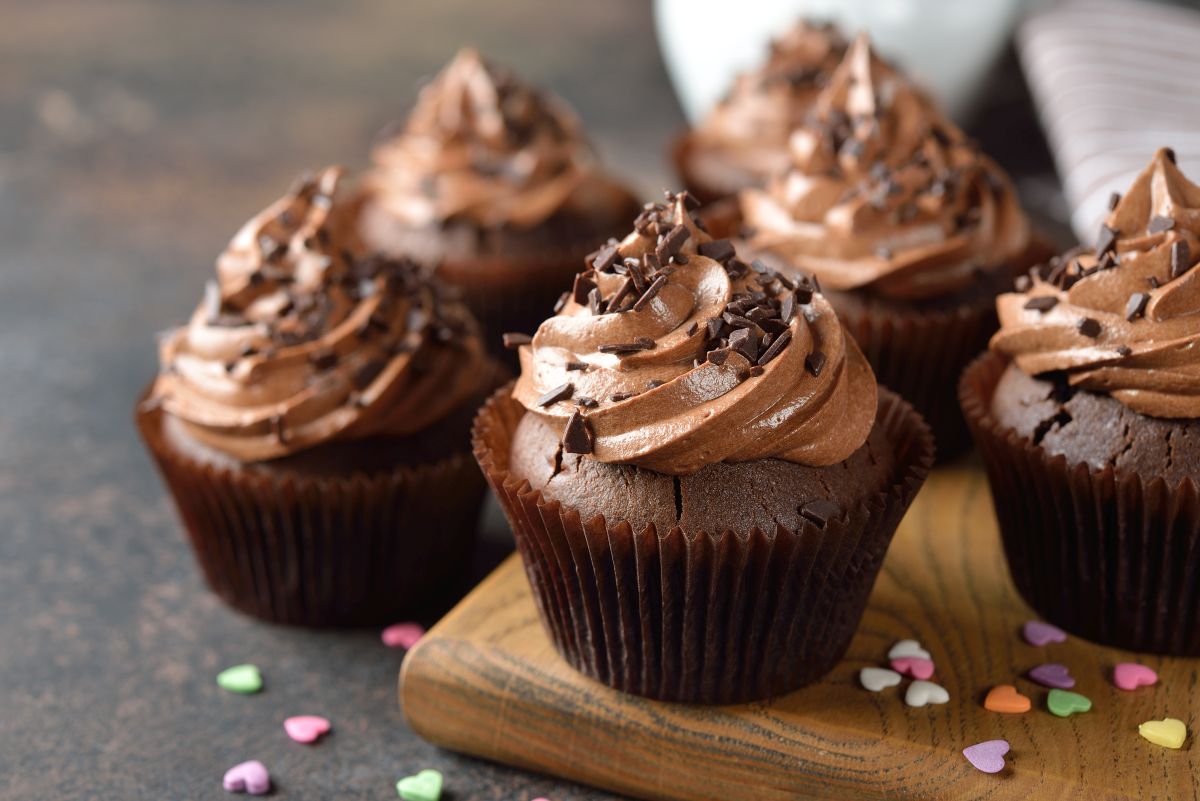 cupcake al cioccolato, una versione deliziosa