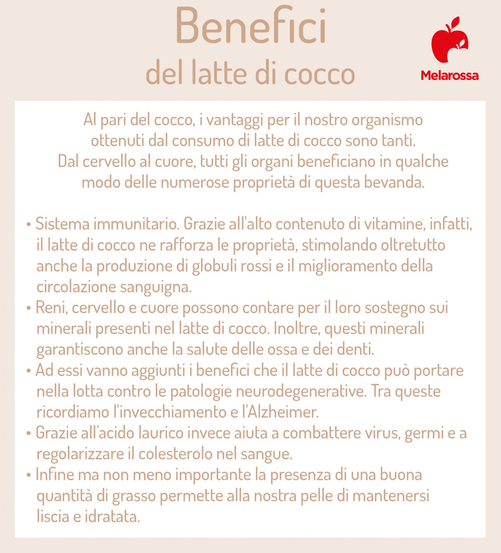 Noce di cocco o acqua di cocco: proprietà e benefici