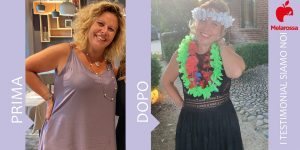 Michela -16 kg con Melarossa: “Con questa dieta si sta meglio anche in coppia!”