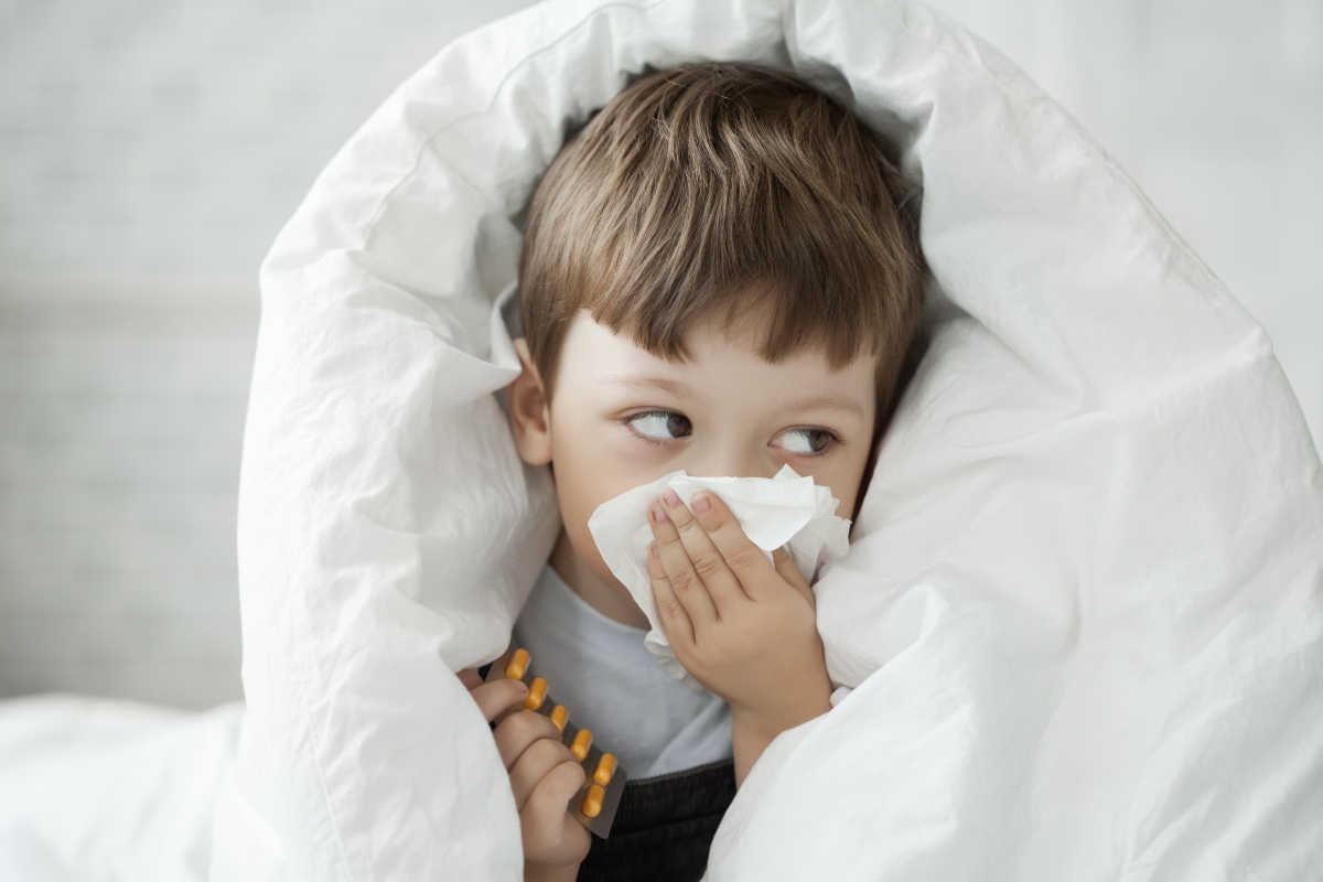 Raffreddore nei bambini