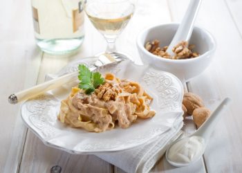 salsa di noci, perfetta sulla pasta