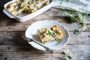 Lasagne ai carciofi: la ricetta con prosciutto cotto