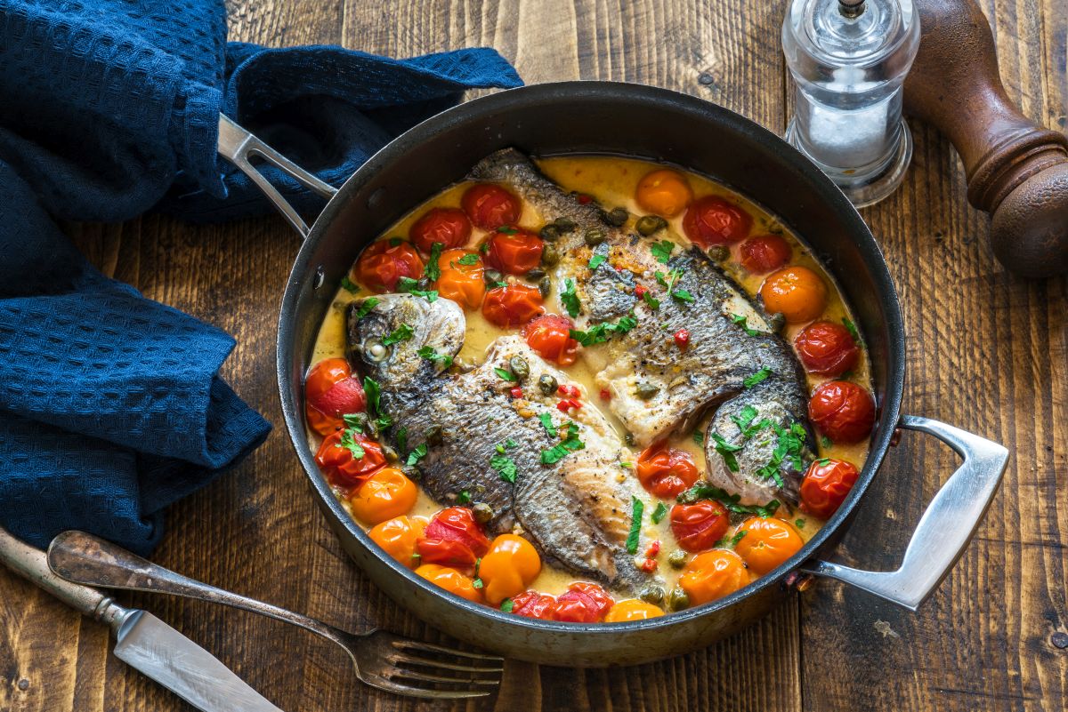 orata all'acqua pazza